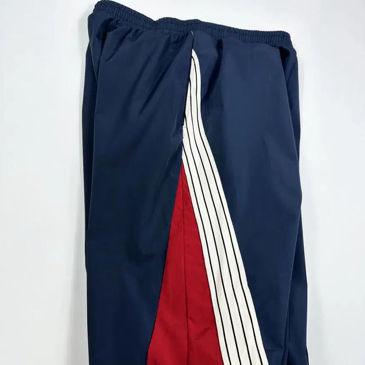 [BUNJANG] VTG Wide Woven Track Pants Navy Burgundy / (XL) VTG 빈티지 와이드 우븐 트랙팬츠 네이비 버건디