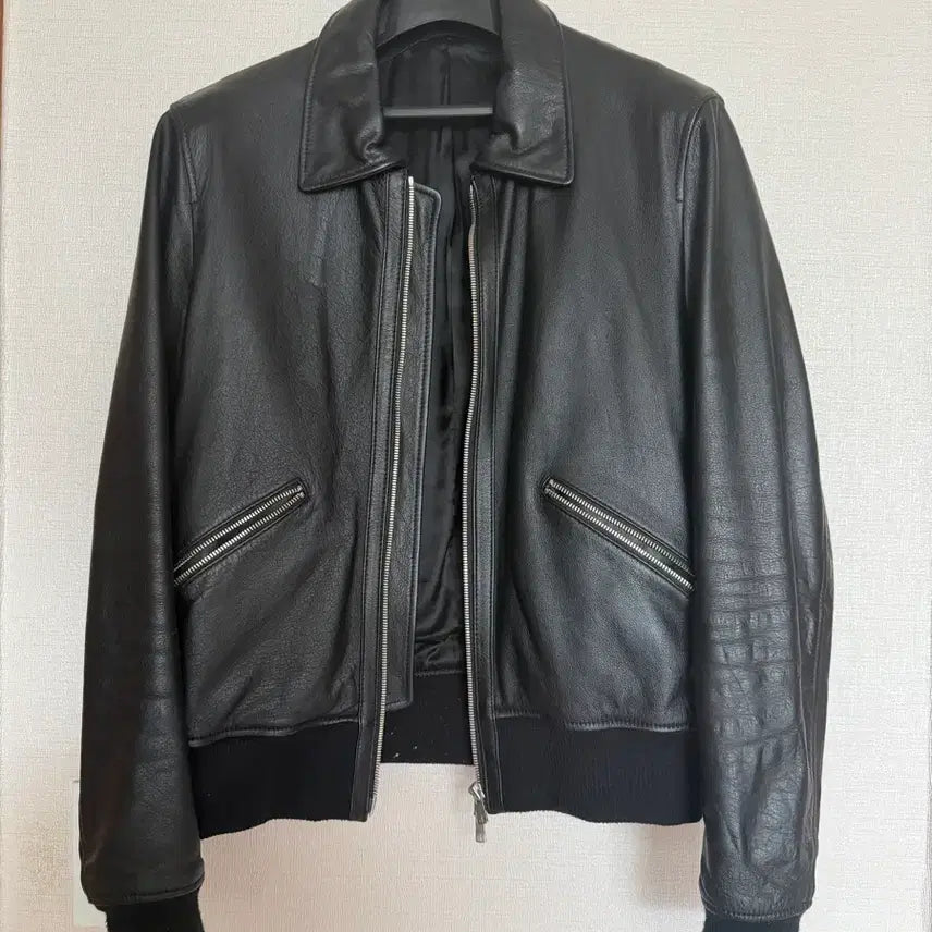[BUNJANG] Blindness Real Leather Biker Jacket / 블라인드니스 리얼레더 바이커 자켓