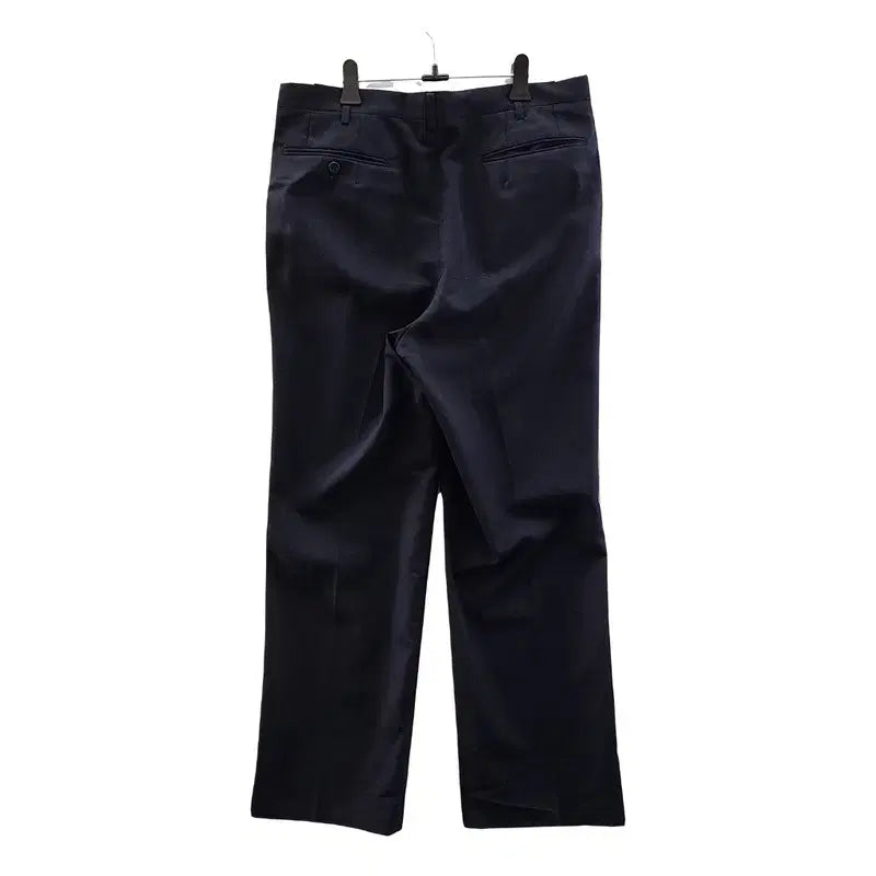 [BUNJANG] Vintage Navy Wool Slacks / 빈티지 비즈니스 캐주얼 네이비 울 슬랙스팬츠
