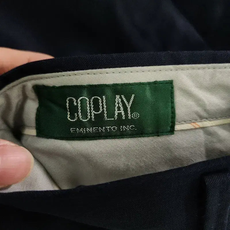 [BUNJANG] Vintage Navy Wool Slacks / 빈티지 비즈니스 캐주얼 네이비 울 슬랙스팬츠