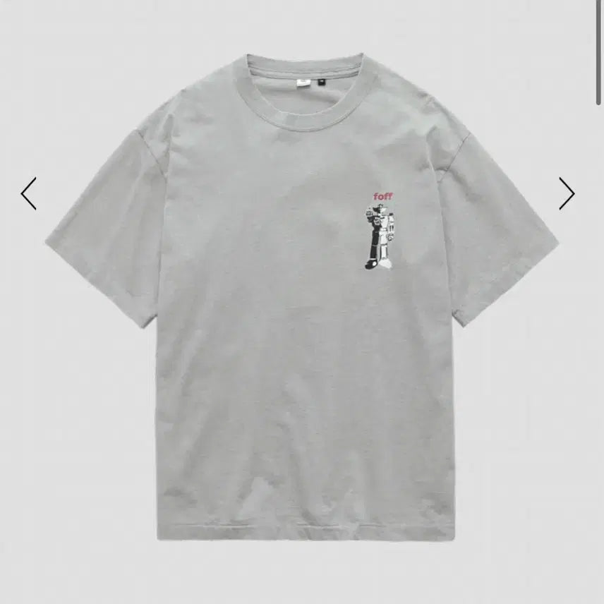[SOLD OUT] [4] 폴리테루 1011 로봇 반팔티 멜란지 그레이