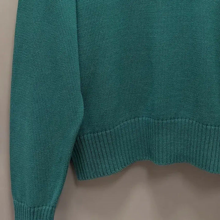 [BUNJANG] Ami Big Heart Intarsia Knit Green XL / 아미 빅하트 인타르시아 니트 그린 XL