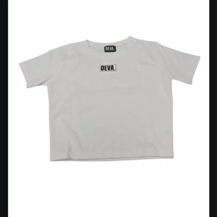 [BUNJANG] DEVA White Short Sleeve T-shirt / DEVA 화이트 반팔 티셔츠