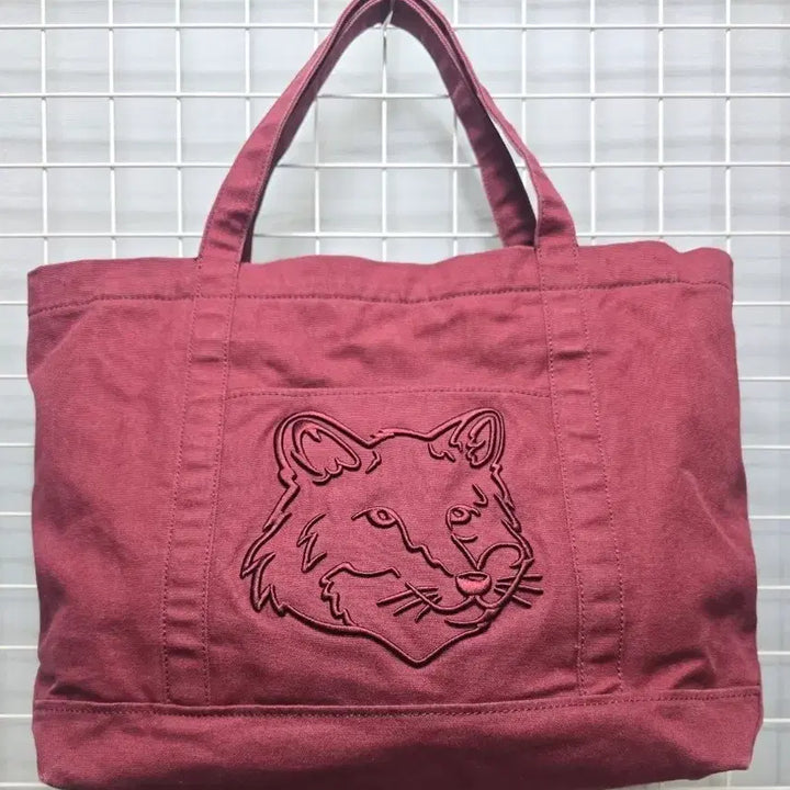 [SOLD OUT] 메종키츠네 정품 여성용 면 숄더백