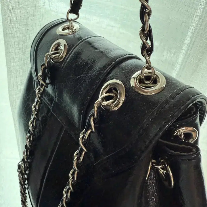 [SOLD OUT] 카디널레드 하우아백 블랙 은장