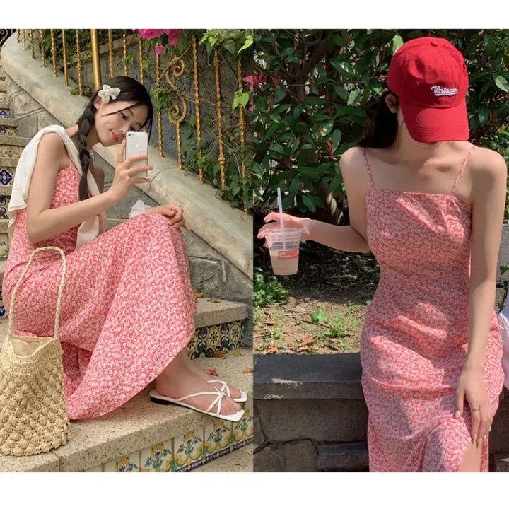 [SOLD OUT] (새상품) 케이클럽 엠프 플라워 뷔스티에 롱원피스
