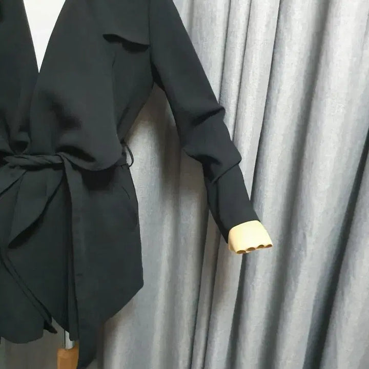 [BUNJANG] Charr Belle Luxury Waist Tie Jacket / 차르르 고급 허리끈자켓