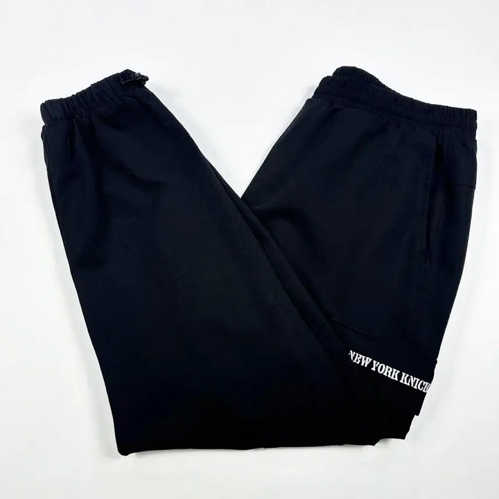 [BUNJANG] NBA New York Knicks Woven Jogger Pants (Black) - XL / (XL) NBA 뉴욕닉스 우븐 조거팬츠 블랙