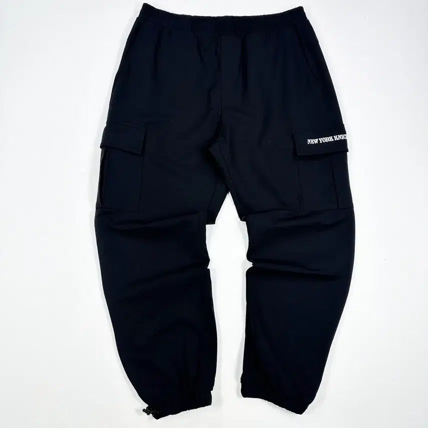 [BUNJANG] NBA New York Knicks Woven Jogger Pants (Black) - XL / (XL) NBA 뉴욕닉스 우븐 조거팬츠 블랙