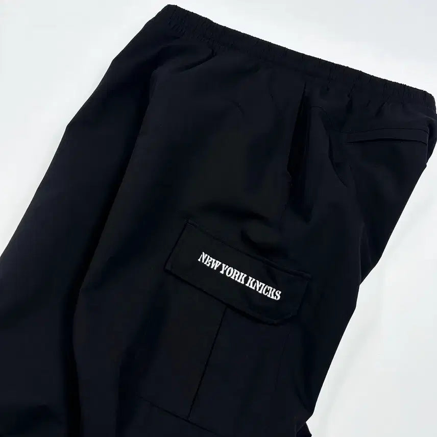[BUNJANG] NBA New York Knicks Woven Jogger Pants (Black) - XL / (XL) NBA 뉴욕닉스 우븐 조거팬츠 블랙