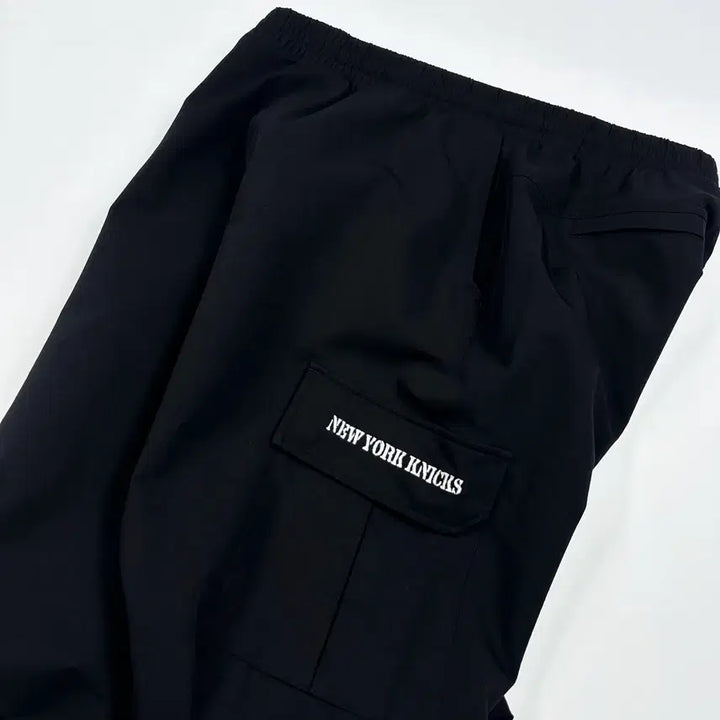 [BUNJANG] NBA New York Knicks Woven Jogger Pants (Black) - XL / (XL) NBA 뉴욕닉스 우븐 조거팬츠 블랙