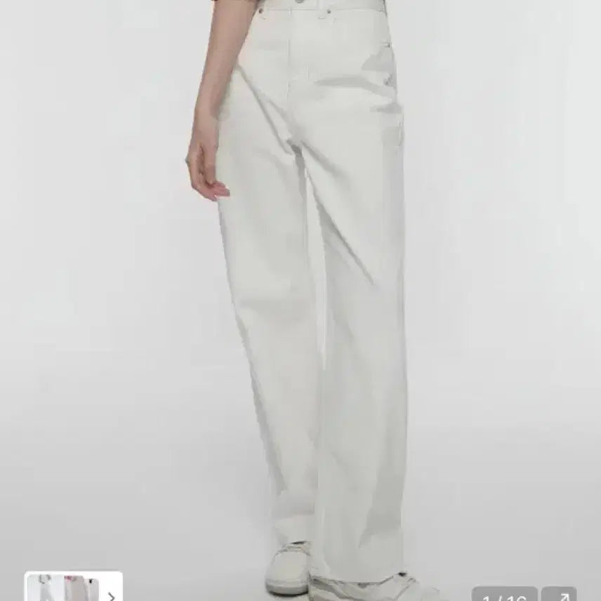 [SOLD OUT] 무신사 스탠다드 우먼즈 와이트 팬츠 크림