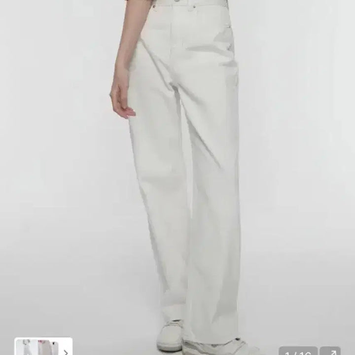 [SOLD OUT] 무신사 스탠다드 우먼즈 와이트 팬츠 크림