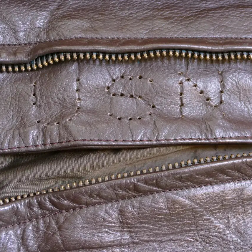 [BUNJANG] US Navy G-1 Flight Jacket (1976) - Imperial Leather &amp; Sportswear Inc. - Vintage / [L] 1976년 미해군 US Navy G-1 플라이트 자켓 오리지널