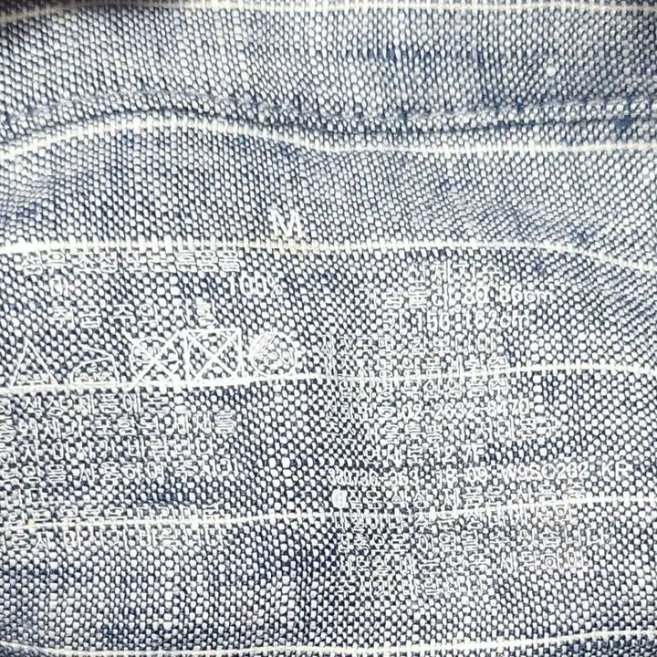 [SOLD OUT] 헨리넥 스트라이프 린넨 셔츠 원피스