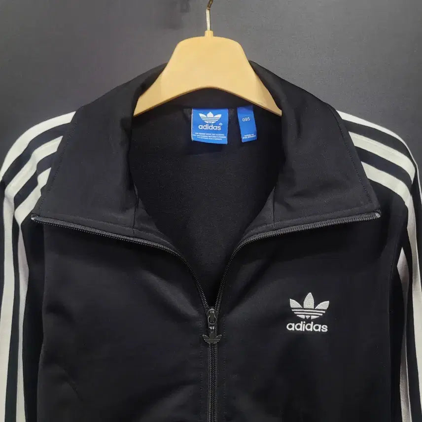 [BUNJANG] Adidas Firebird Black and White Track Top Jersey / 아디다스 불꽃 파이어버드 검흰 백로고 트랙탑 져지