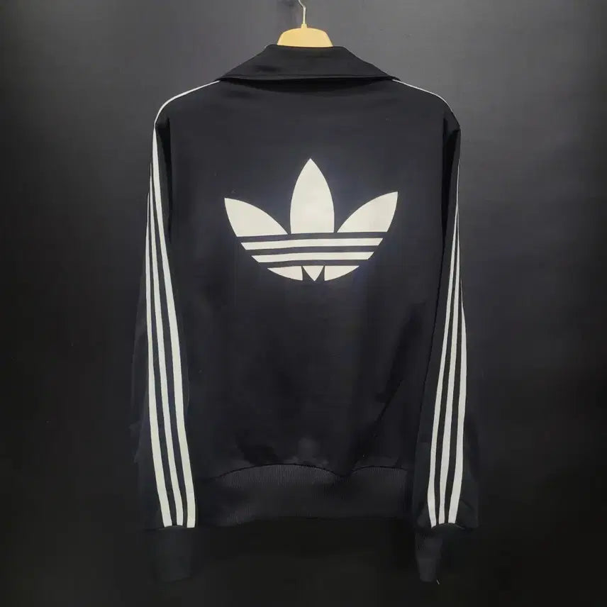 [BUNJANG] Adidas Firebird Black and White Track Top Jersey / 아디다스 불꽃 파이어버드 검흰 백로고 트랙탑 져지