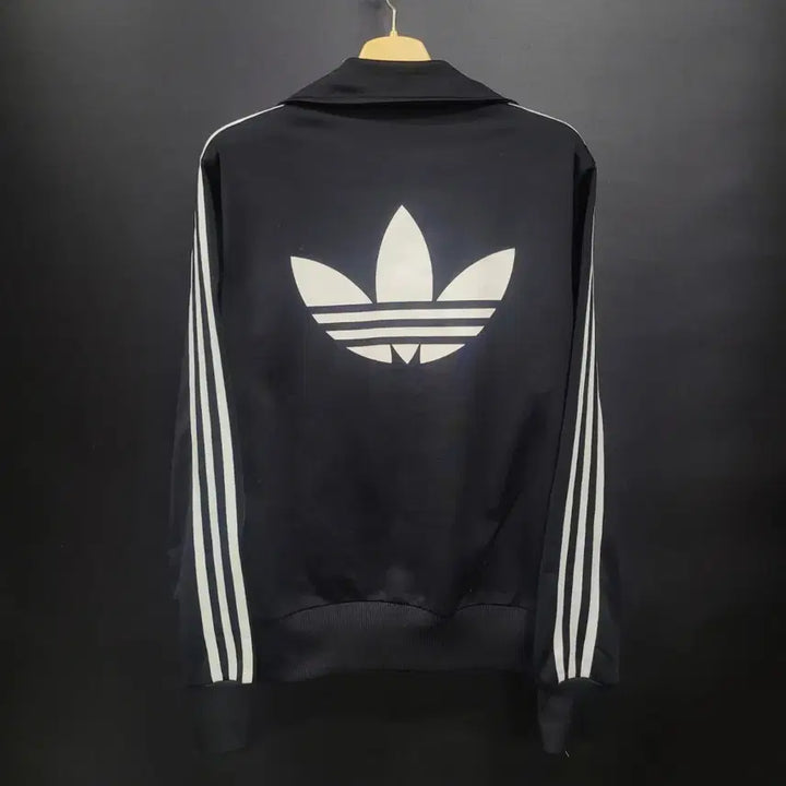 [BUNJANG] Adidas Firebird Black and White Track Top Jersey / 아디다스 불꽃 파이어버드 검흰 백로고 트랙탑 져지