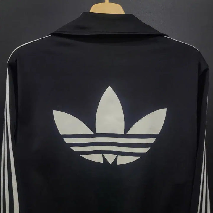 [BUNJANG] Adidas Firebird Black and White Track Top Jersey / 아디다스 불꽃 파이어버드 검흰 백로고 트랙탑 져지