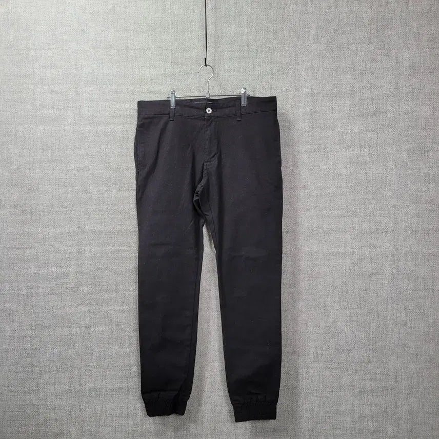 [BUNJANG] H243 Black Jogger Pants 34 / ㅎ243 블랙 조거팬츠 34