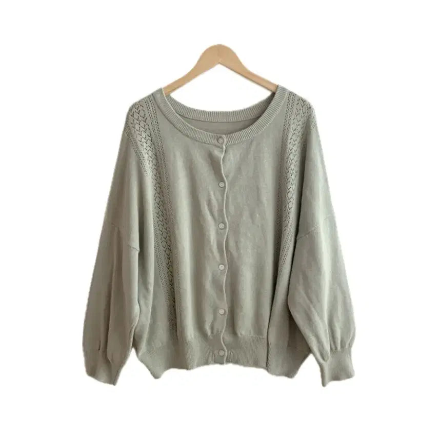 [BUNJANG] Samantha Thavasa SM2 Melon Bread Knit Cardigan / [빈티지] 사만사모스 SM2 메론빵 니트 가디건