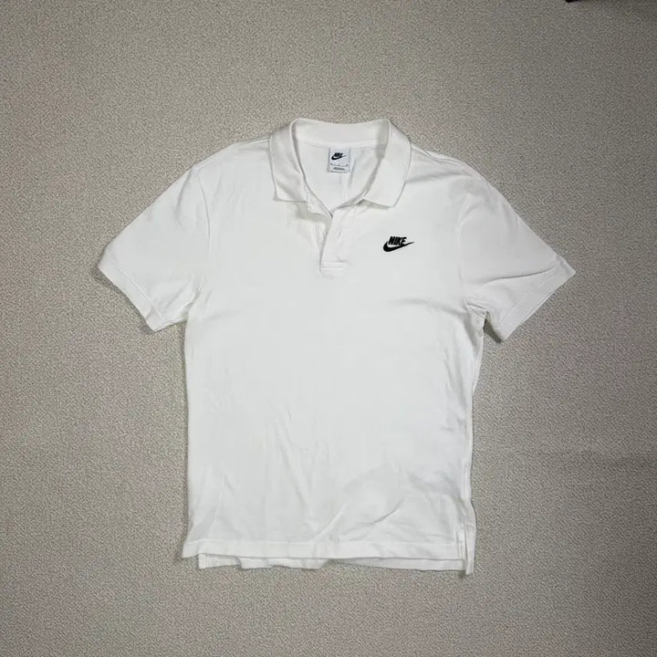 [SOLD OUT] 나이키 m nsw 폴로 화이트 반팔 카라티