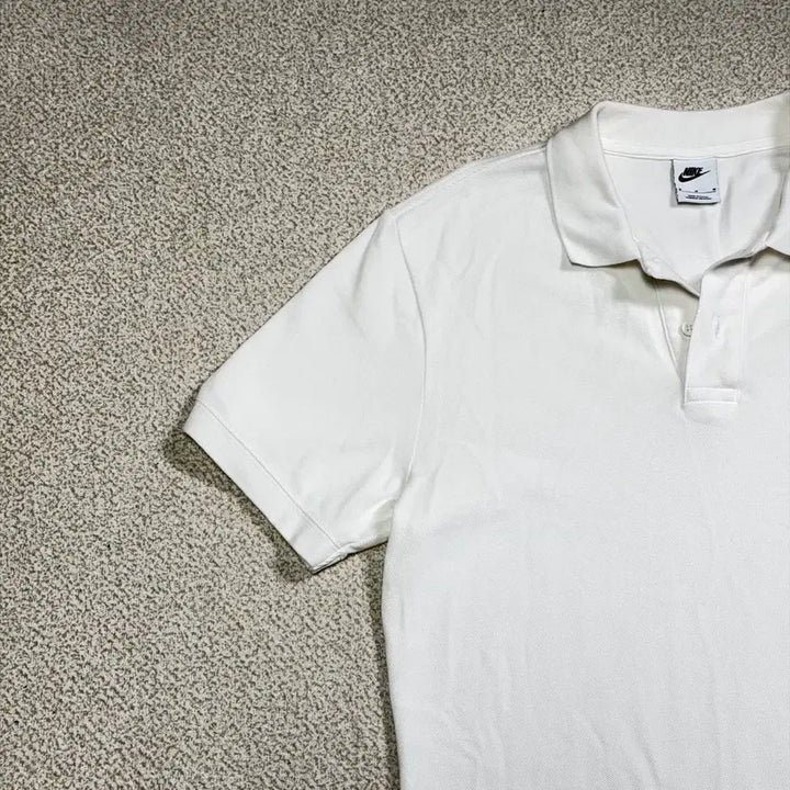 [SOLD OUT] 나이키 m nsw 폴로 화이트 반팔 카라티