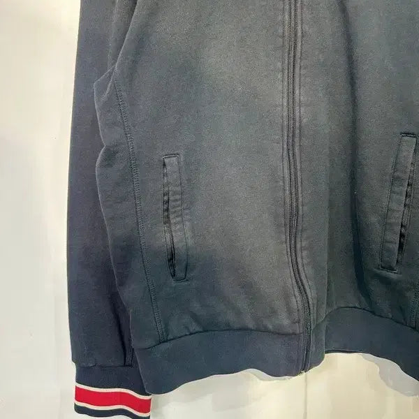 [SOLD OUT] XL 카파 스트릿 빈티지 잉글랜드 올드스쿨 져지 집업 블랙