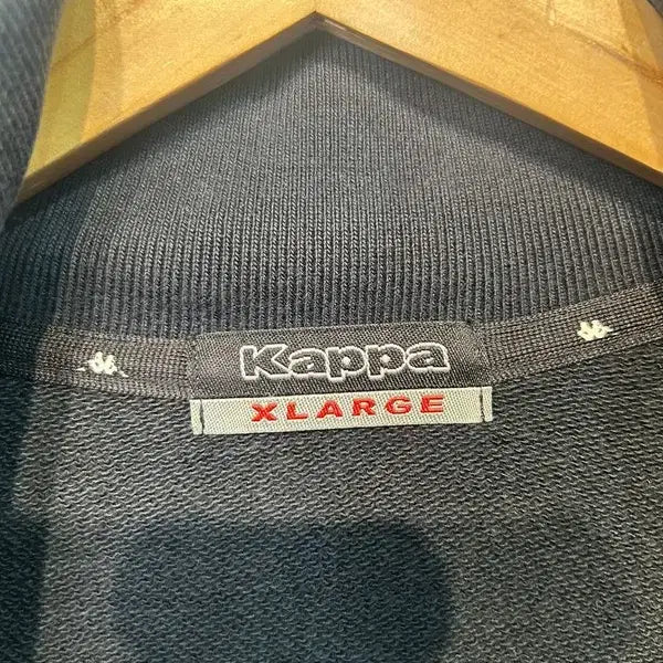 [SOLD OUT] XL 카파 스트릿 빈티지 잉글랜드 올드스쿨 져지 집업 블랙