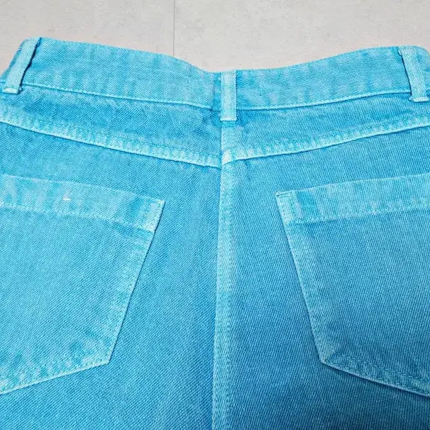 [BUNJANG] SJYP HanSam Wide Collar Denim Jeans S / sjyp 한섬 와이드 컬러 데님진 s 폴1321