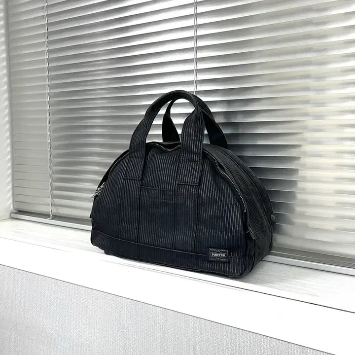 [SOLD OUT] PORTER-TOTE BAG M(Washed Stripe) 포터 토트백