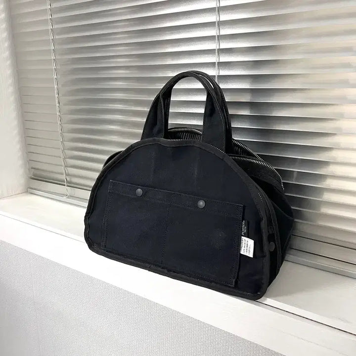 [SOLD OUT] PORTER-TOTE BAG M(Washed Stripe) 포터 토트백