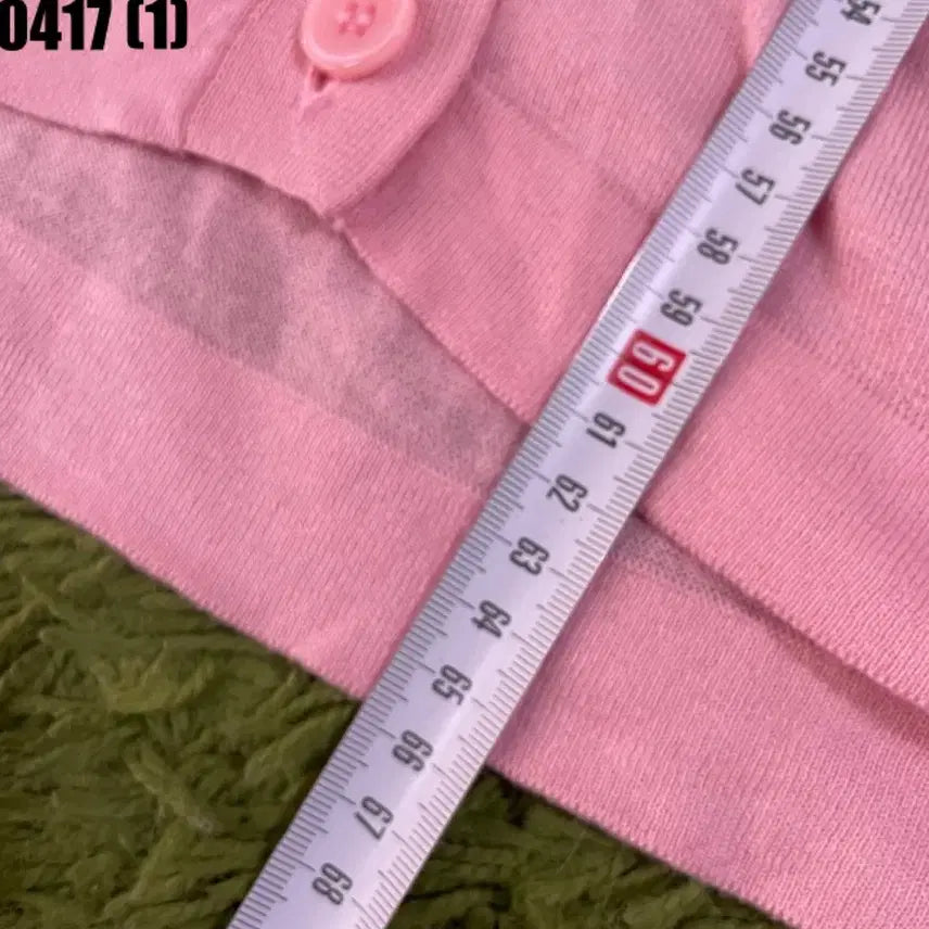 [SOLD OUT] CK 캘빈클라인 핑크 가디건 S