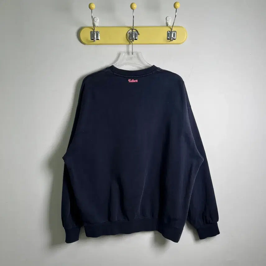 [BUNJANG] Palette X Covernat Bear Logo Printed Sweatshirt / 팔렛 X 커버낫 베어 로고 프린팅 맨투맨 L