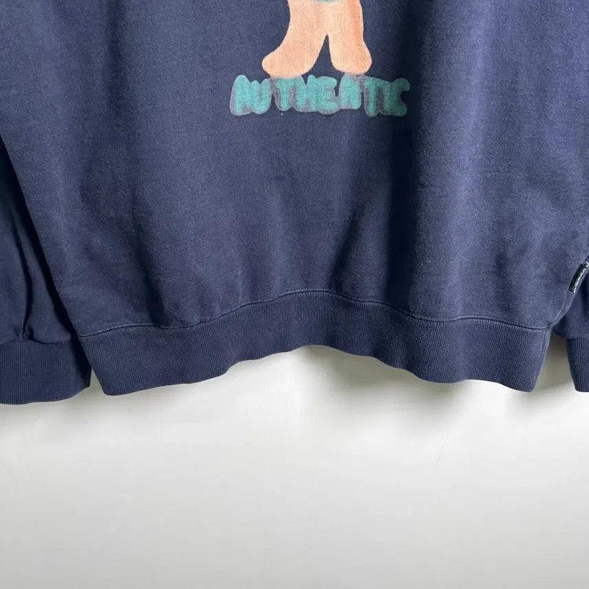 [BUNJANG] Palette X Covernat Bear Logo Printed Sweatshirt / 팔렛 X 커버낫 베어 로고 프린팅 맨투맨 L