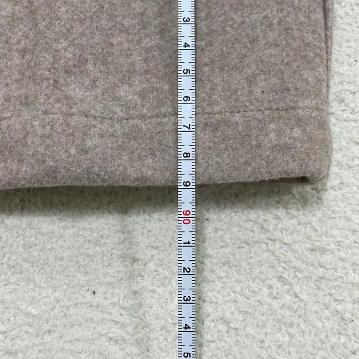 [BUNJANG] ZioZio Beige Fleece Lined Banding Slacks Pants / 88 지오송지오 베이지 기모 밴딩 슬랙스 팬츠 0417-1