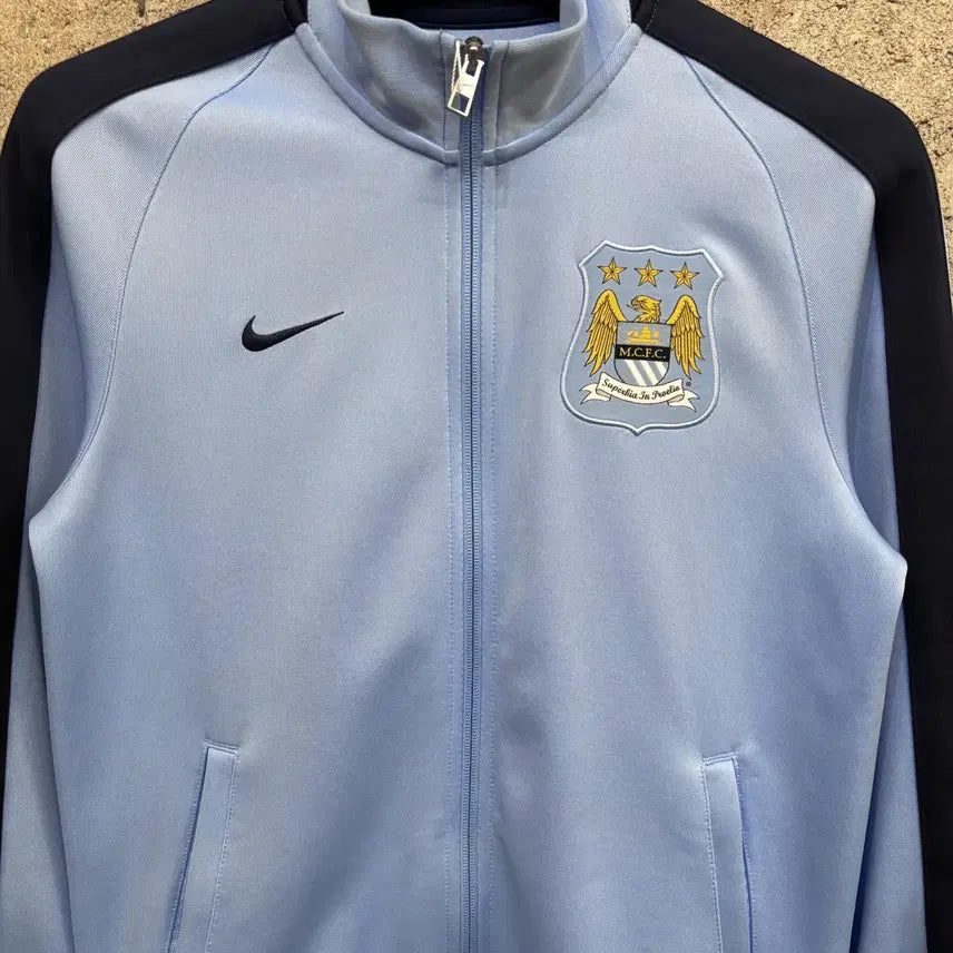 [BUNJANG] Nike Manchester City N98 Authentic Track Jacket / 나이키 맨체스터 시티 N98 어센틱 트랙 자켓