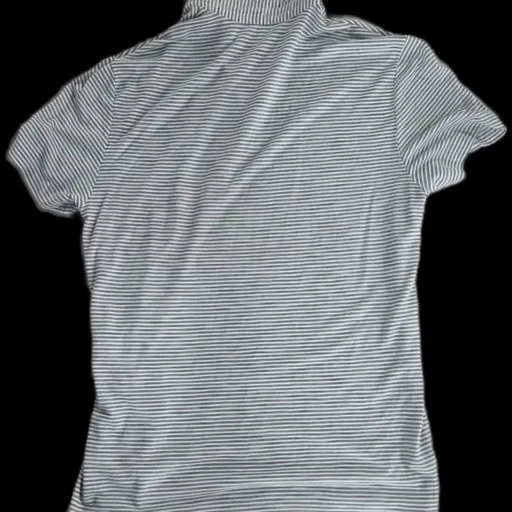 [SOLD OUT] Theory 띠어리 스트라이프 반팔 폴로티