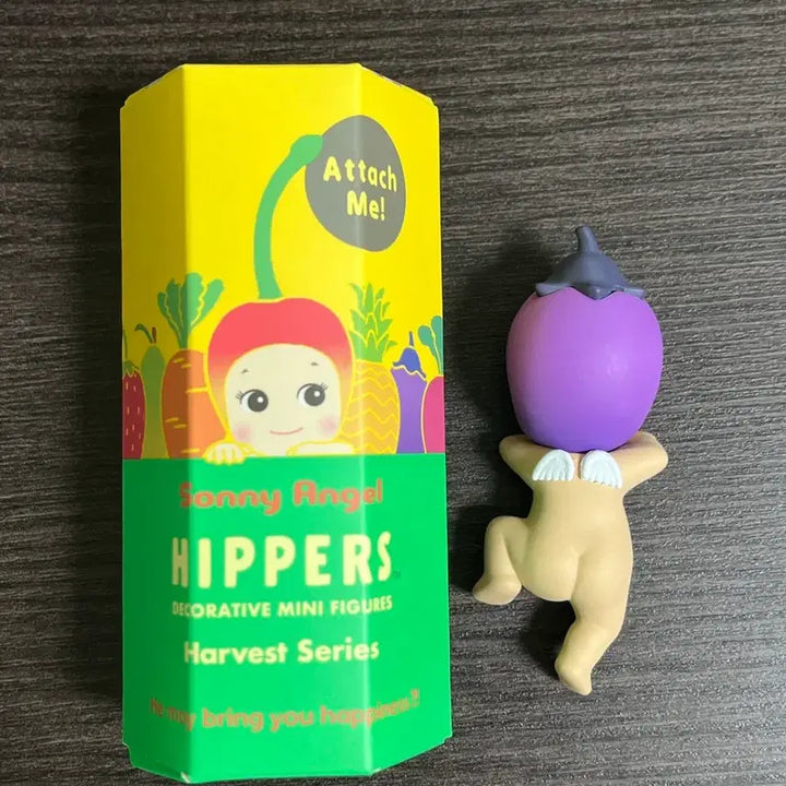 [BUNJANG] Sonny Angel Harvest Series Eggplant Figurine / 소니엔젤 히퍼 하베스트 시리즈 가지