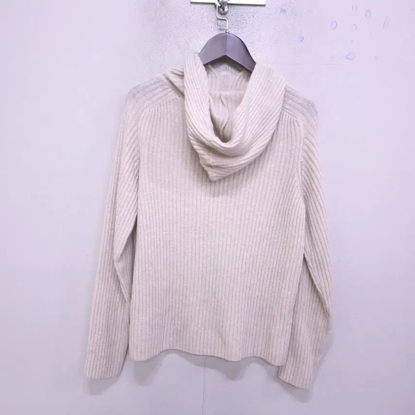 [SOLD OUT] 루이리치) 제평 여성 캐시미어 혼방 후드 골지니트 -F