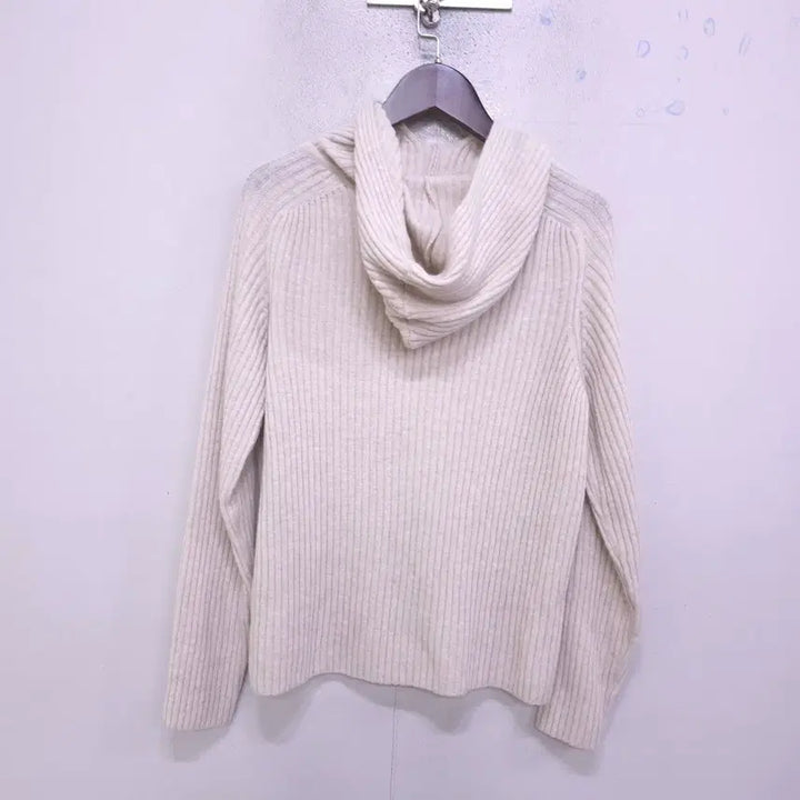 [SOLD OUT] 루이리치) 제평 여성 캐시미어 혼방 후드 골지니트 -F