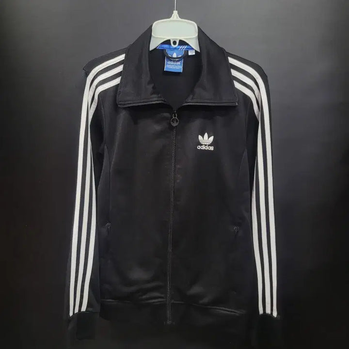 [BUNJANG] Adidas Firebird Black and White Europa Track Top Jersey / 아디다스 불꽃 파이어버드 검흰 유로파 트랙탑 져지