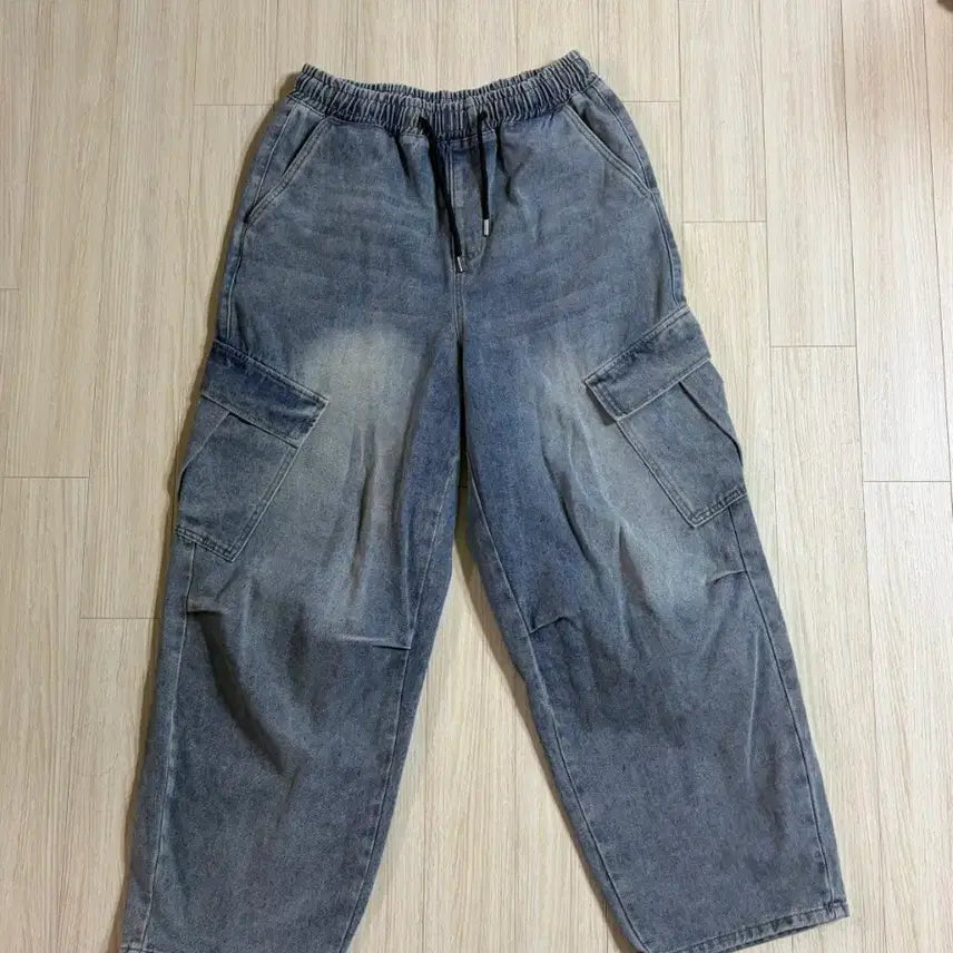 [SOLD OUT] 데님 카고팬츠 L사이즈