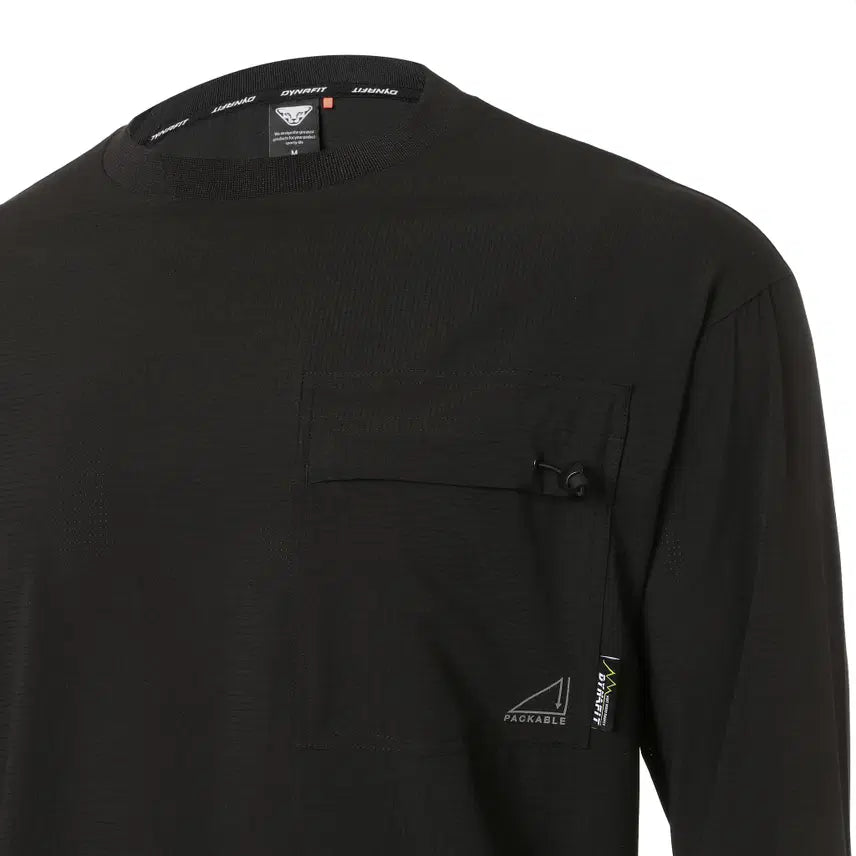 [BUNJANG] Dynafit Woven Mesh Oversized Sweatshirt / 다이나핏 우븐 메쉬 맨투맨 오버핏 XS S 새제품