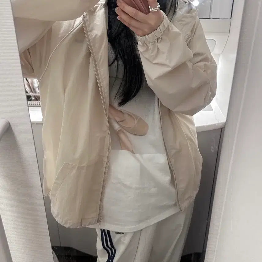 [BUNJANG] Archive J2U Hoodie Windbreaker / 아카이브제이투유 후디윈드브레이커