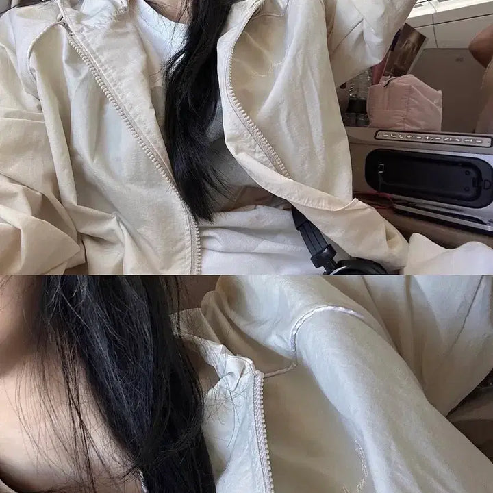 [BUNJANG] Archive J2U Hoodie Windbreaker / 아카이브제이투유 후디윈드브레이커