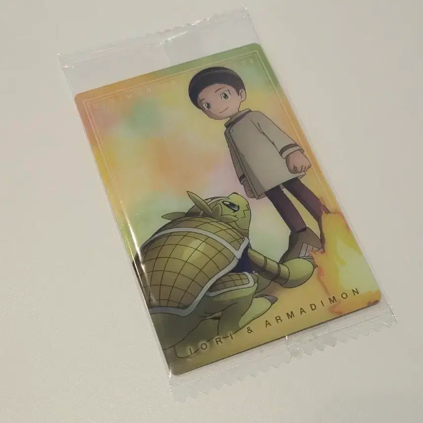 [BUNJANG] Digimon Visual Art Collection Jaeha &amp; Armamon Wafer Card / (교환/판매) 디지몬 비주얼 아트 컬렉션 카드 웨하스 재하&amp;아르마몬