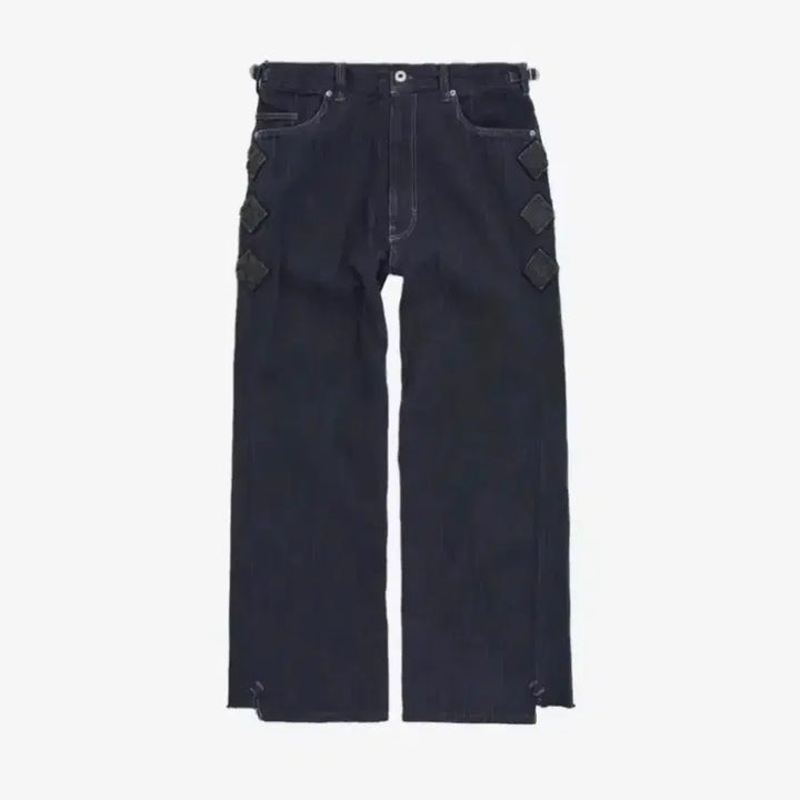 [BUNJANG] Polytelu Hank Straight Denim Jeans / [4] 폴리테루 행크 스트레이트 데님 블루차콜