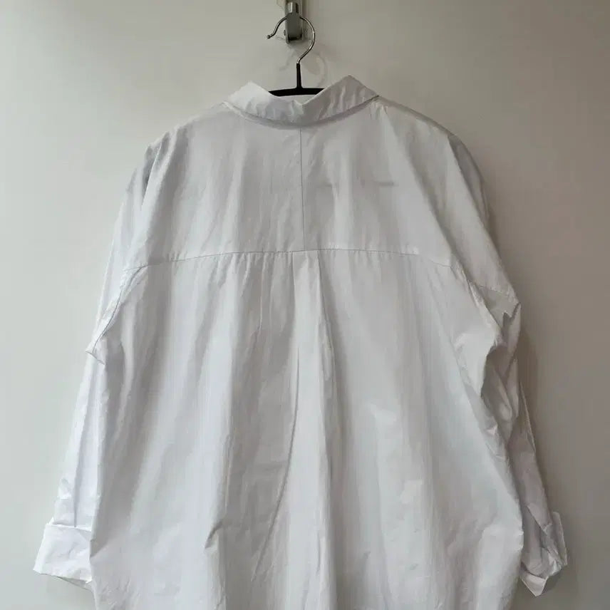 [SOLD OUT] 화이트 카라 포켓 셔츠 55