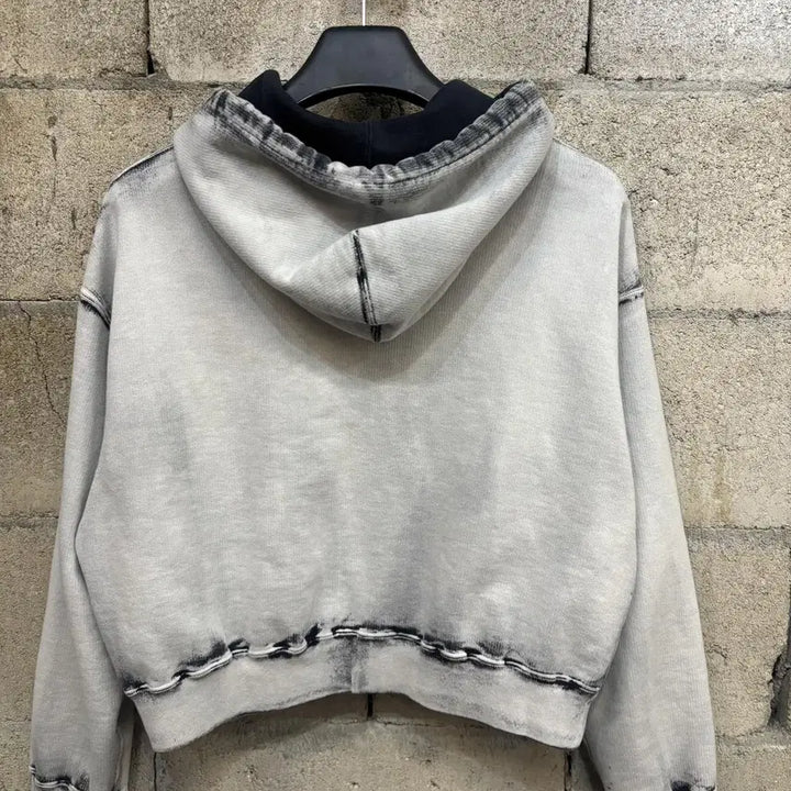 [BUNJANG] John Lawrence Sullivan Bleached Hoodie Zip Up / 존 로렌스 설리반 블리치드 후드집업